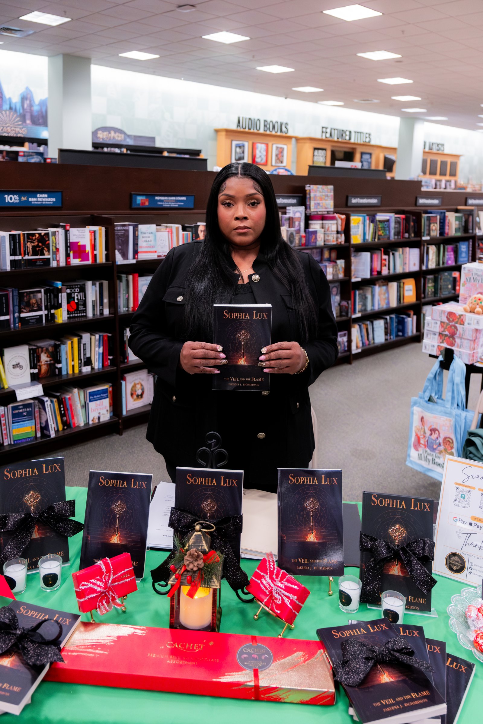 Book signing event
