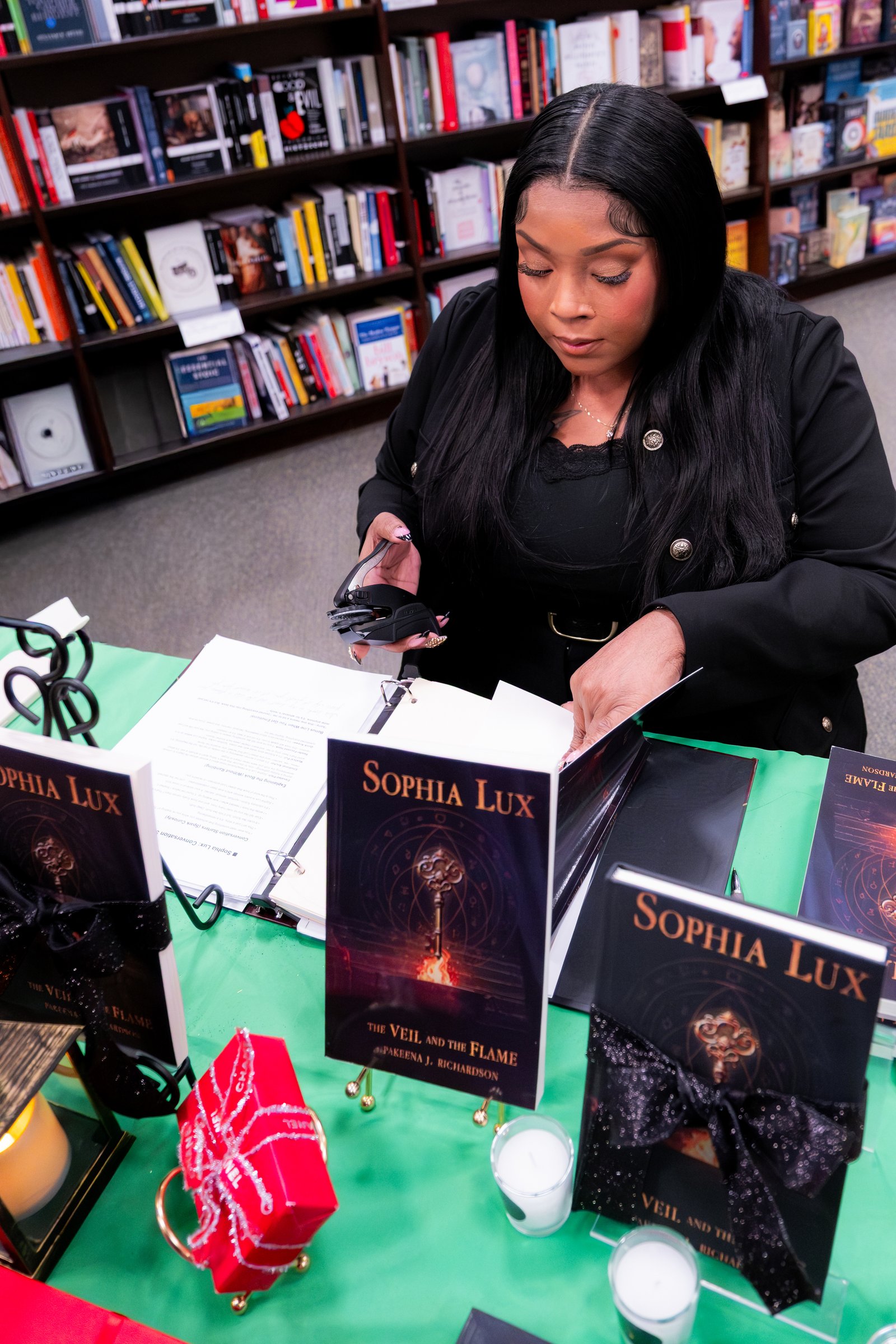 Book signing event